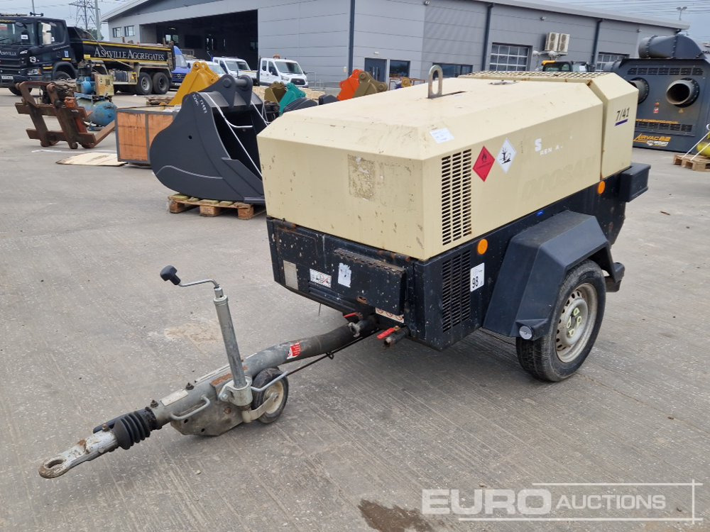2017 Doosan 741 - Compresor de aire: foto 1 2017 Doosan 741 - Compresor de aire: foto 1