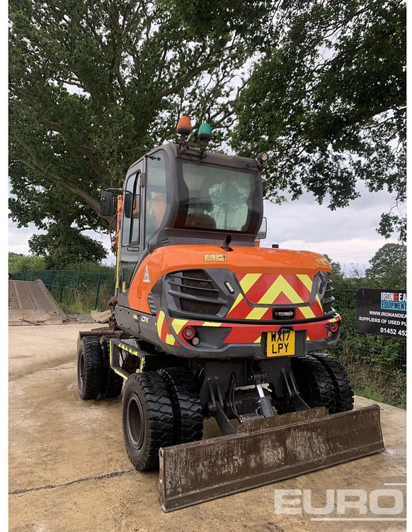 2017 Doosan DX57W-5 - Excavadora de ruedas: foto 2 2017 Doosan DX57W-5 - Excavadora de ruedas: foto 2