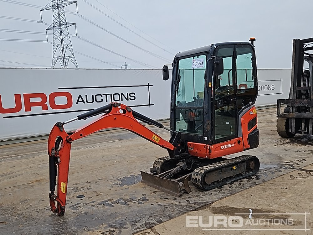 2017 Kubota KX016-4 - Miniexcavadora: foto 1 2017 Kubota KX016-4 - Miniexcavadora: foto 1