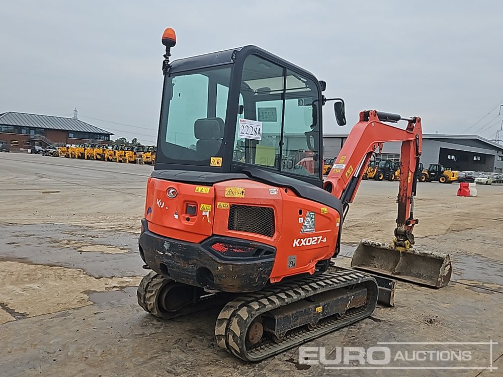 2017 Kubota KX027-4 - Miniexcavadora: foto 5 2017 Kubota KX027-4 - Miniexcavadora: foto 5