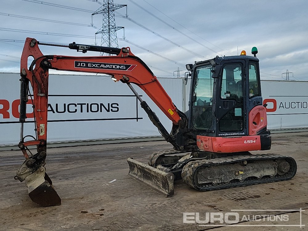 2017 Kubota U55-4 - Miniexcavadora: foto 1 2017 Kubota U55-4 - Miniexcavadora: foto 1