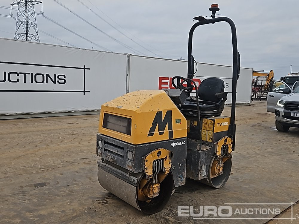 2017 Mecalac TV800 - Rodillo: foto 1 2017 Mecalac TV800 - Rodillo: foto 1