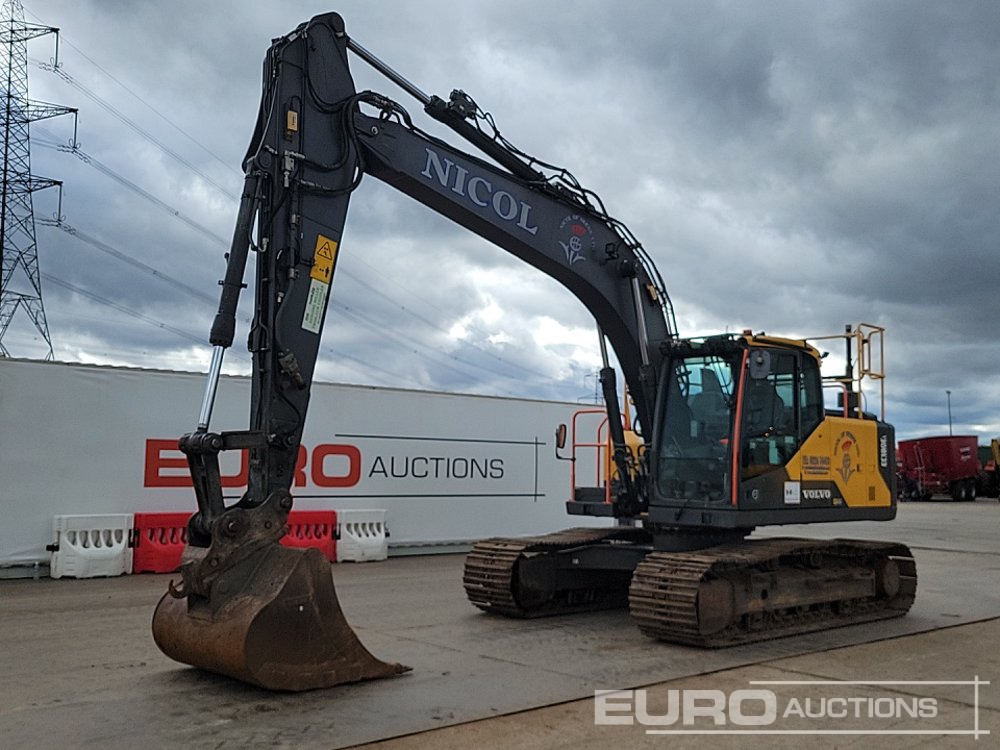 2017 Volvo EC180EL - Excavadora de cadenas: foto 1 2017 Volvo EC180EL - Excavadora de cadenas: foto 1