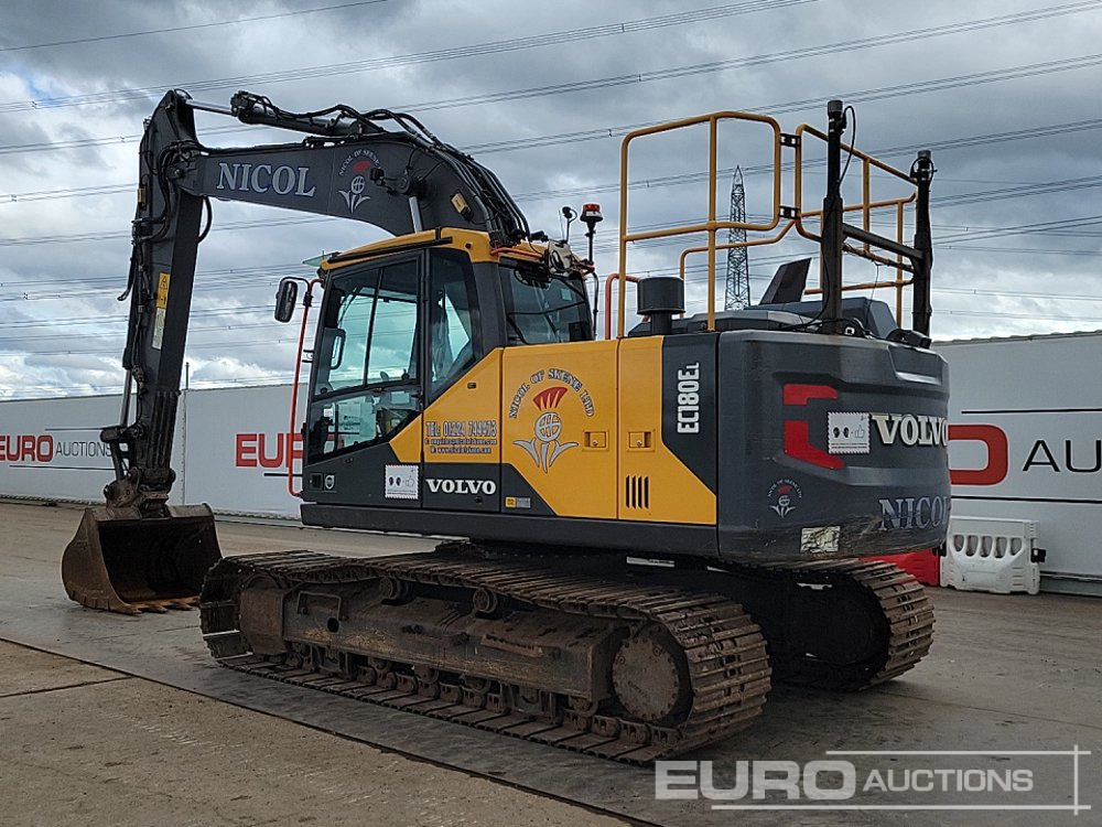 2017 Volvo EC180EL - Excavadora de cadenas: foto 3 2017 Volvo EC180EL - Excavadora de cadenas: foto 3