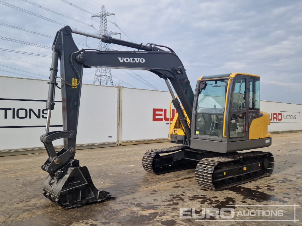 2017 Volvo EC80D - Miniexcavadora: foto 1 2017 Volvo EC80D - Miniexcavadora: foto 1