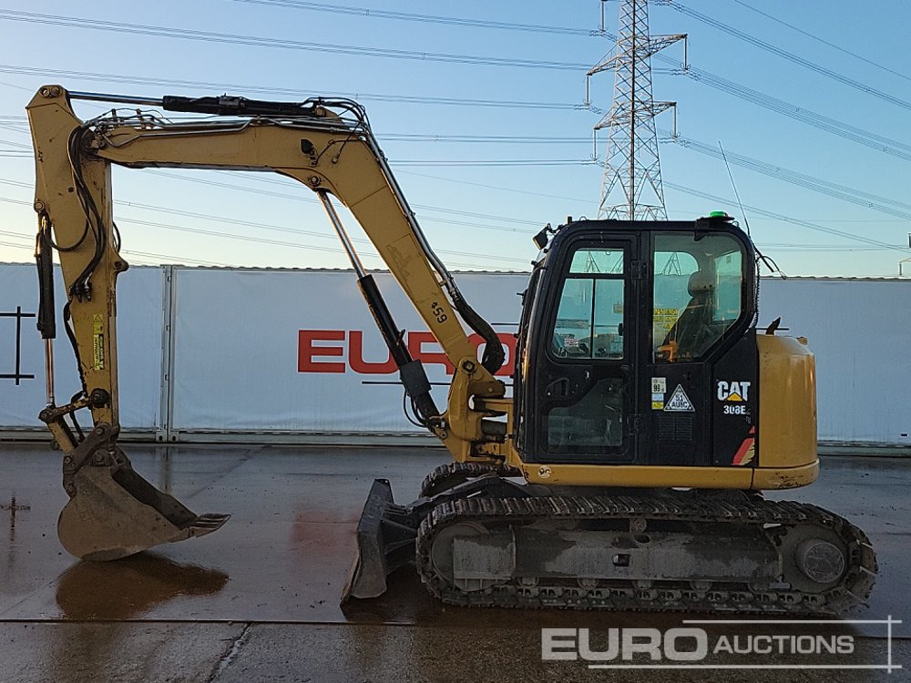 2018 CAT 308E2 CR - Miniexcavadora: foto 2 2018 CAT 308E2 CR - Miniexcavadora: foto 2