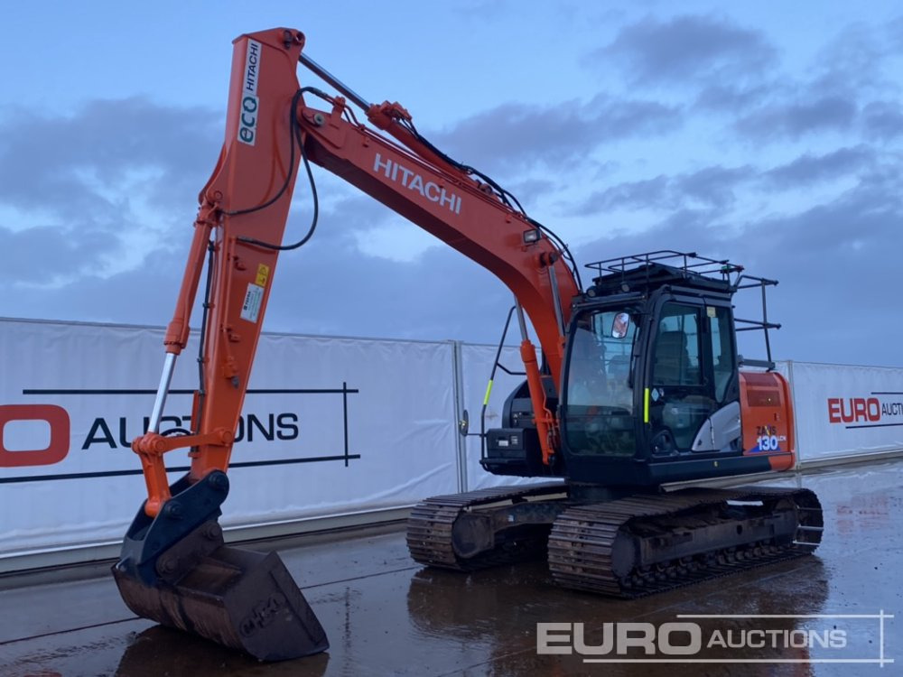 2018 Hitachi ZX130LCN-6 - Excavadora de cadenas: foto 1 2018 Hitachi ZX130LCN-6 - Excavadora de cadenas: foto 1