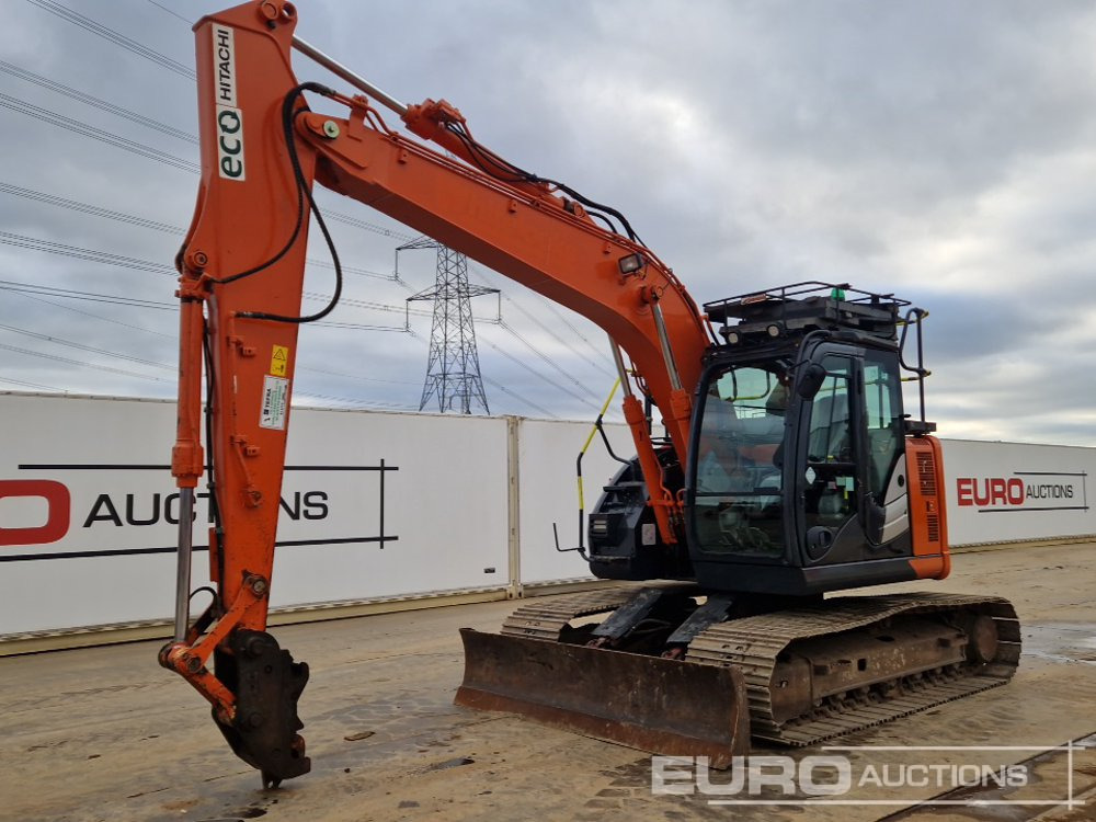 2018 Hitachi ZX135US-6 - Excavadora de cadenas: foto 1 2018 Hitachi ZX135US-6 - Excavadora de cadenas: foto 1