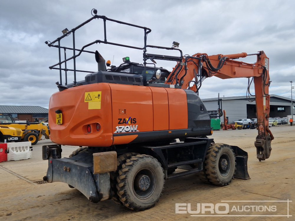2018 Hitachi ZX170W-6 - Excavadora de ruedas: foto 5 2018 Hitachi ZX170W-6 - Excavadora de ruedas: foto 5