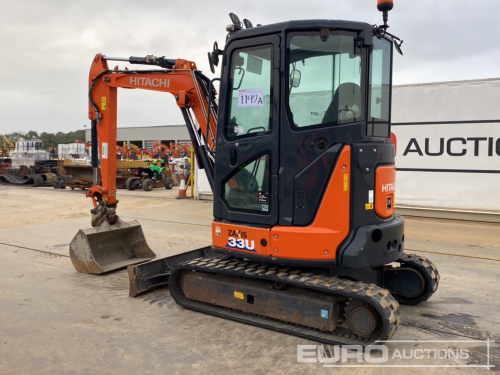 2018 Hitachi ZX33U-5A CLR - Miniexcavadora: foto 3 2018 Hitachi ZX33U-5A CLR - Miniexcavadora: foto 3