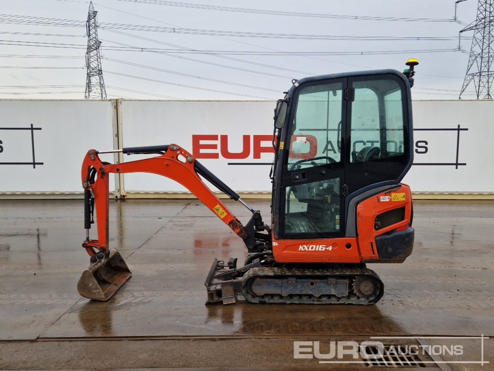2018 Kubota KX016-4 - Miniexcavadora: foto 2 2018 Kubota KX016-4 - Miniexcavadora: foto 2