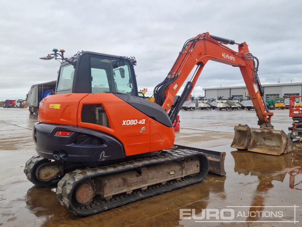 2018 Kubota KX080-4 - Miniexcavadora: foto 5 2018 Kubota KX080-4 - Miniexcavadora: foto 5
