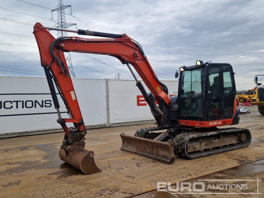 2018 Kubota KX080-4A - Miniexcavadora: foto 1 2018 Kubota KX080-4A - Miniexcavadora: foto 1