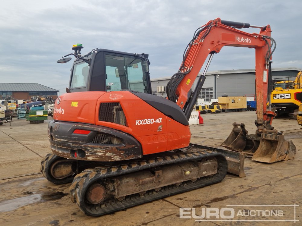 2018 Kubota KX080-4A - Miniexcavadora: foto 5 2018 Kubota KX080-4A - Miniexcavadora: foto 5
