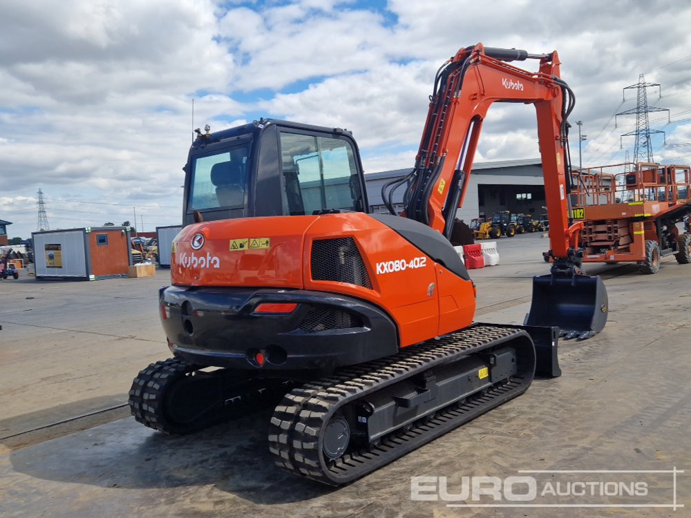 2018 Kubota KX080-4A - Miniexcavadora: foto 5 2018 Kubota KX080-4A - Miniexcavadora: foto 5