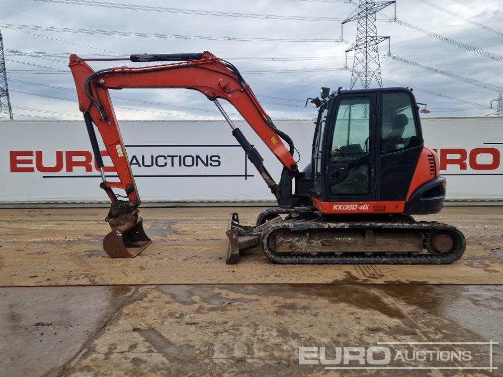 2018 Kubota KX080-4A - Miniexcavadora: foto 2 2018 Kubota KX080-4A - Miniexcavadora: foto 2