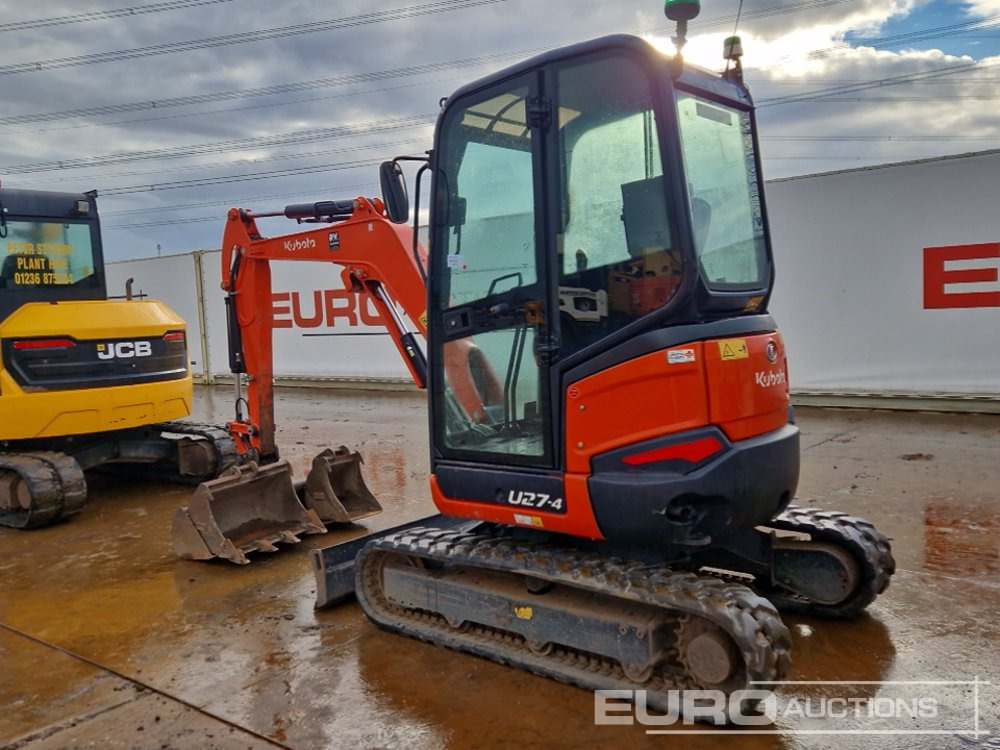 2018 Kubota U27-4 - Miniexcavadora: foto 3 2018 Kubota U27-4 - Miniexcavadora: foto 3