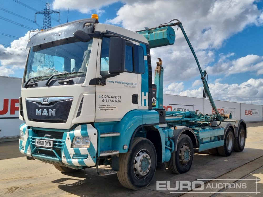 2018 MAN TGS 35.420 - Camión multibasculante: foto 1 2018 MAN TGS 35.420 - Camión multibasculante: foto 1