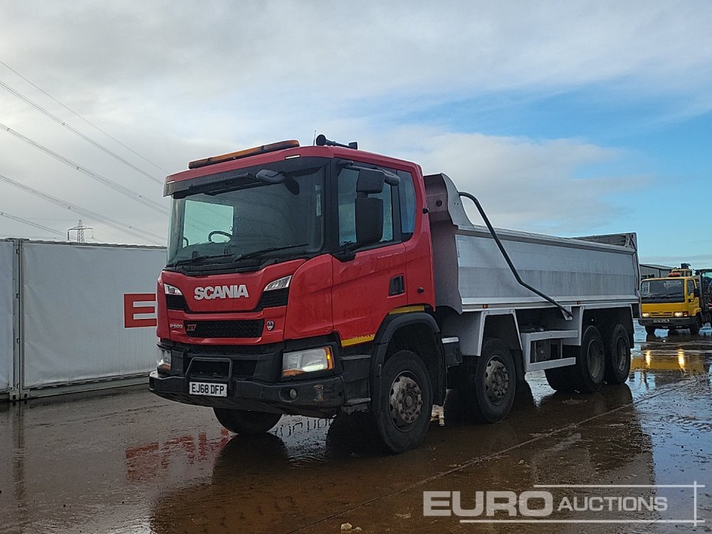 2018 Scania P500XT - Camión volquete: foto 1 2018 Scania P500XT - Camión volquete: foto 1