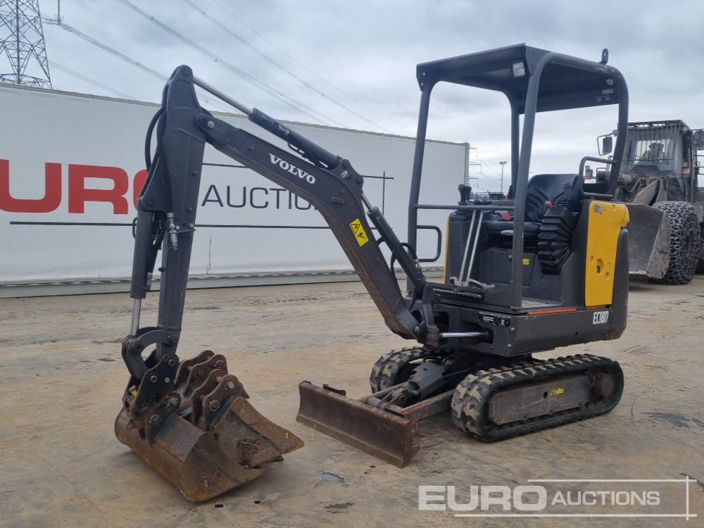 2018 Volvo EC18D - Miniexcavadora: foto 1 2018 Volvo EC18D - Miniexcavadora: foto 1