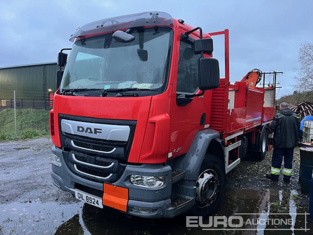 2019 DAF LF260 - Camión caja abierta: foto 1 2019 DAF LF260 - Camión caja abierta: foto 1