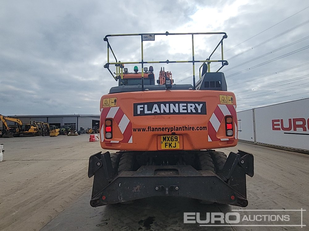 2019 Doosan DX140W-5 - Excavadora de ruedas: foto 4 2019 Doosan DX140W-5 - Excavadora de ruedas: foto 4