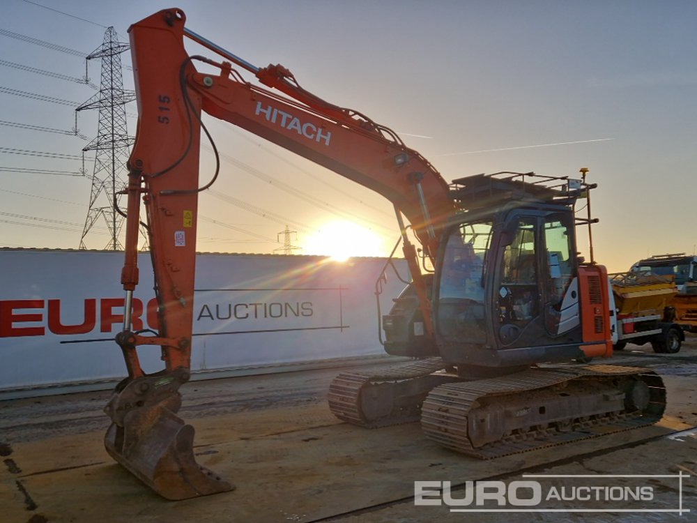 2019 Hitachi ZX135US-6 - Excavadora de cadenas: foto 1 2019 Hitachi ZX135US-6 - Excavadora de cadenas: foto 1