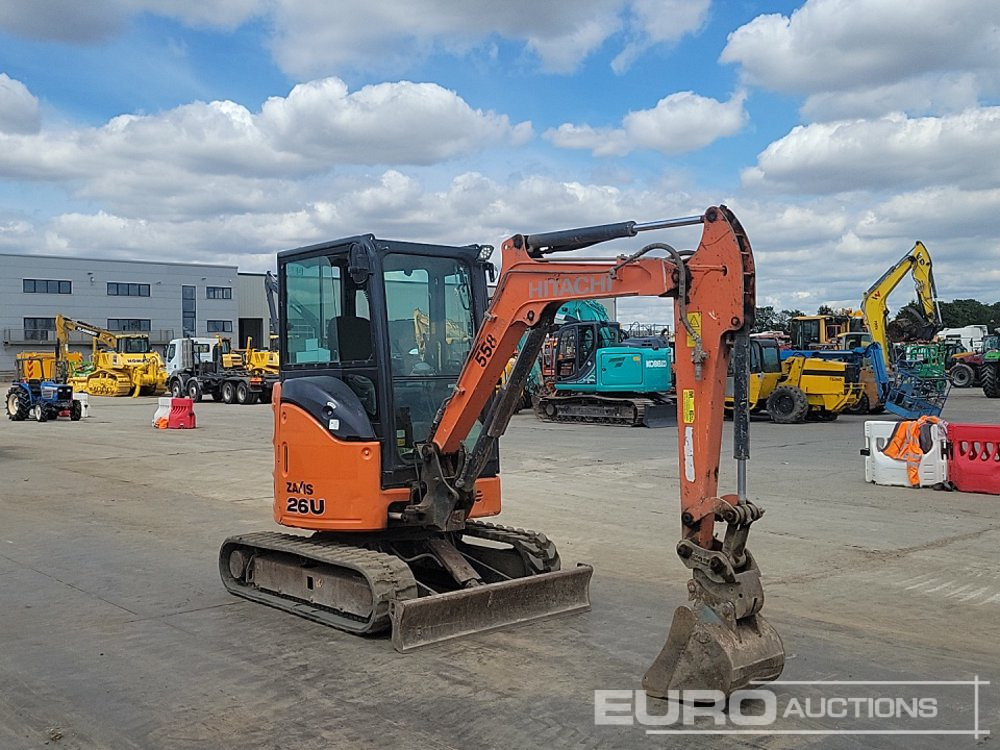 Miniexcavadora 2019 Hitachi ZX26U-5A: foto 7