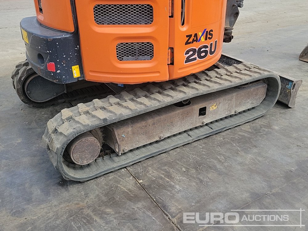 Miniexcavadora 2019 Hitachi ZX26U-5A: foto 14