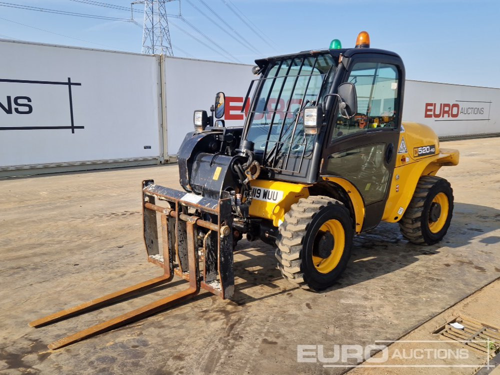 2019 JCB 520-40 - Manipulador telescópico: foto 1 2019 JCB 520-40 - Manipulador telescópico: foto 1