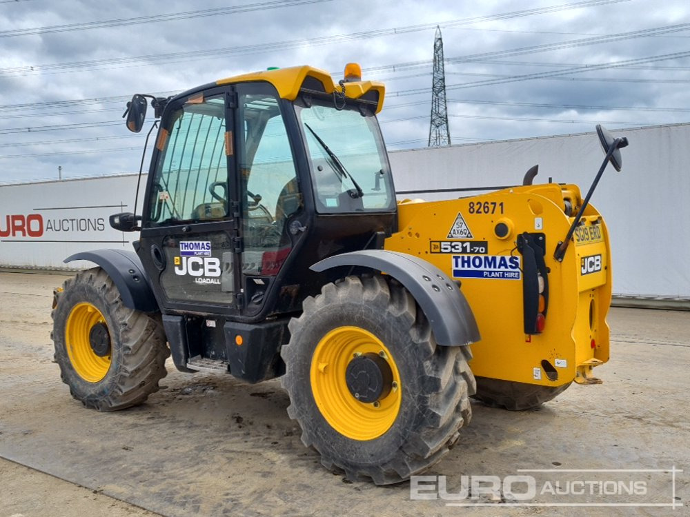 2019 JCB 531-70 - Manipulador telescópico: foto 3 2019 JCB 531-70 - Manipulador telescópico: foto 3