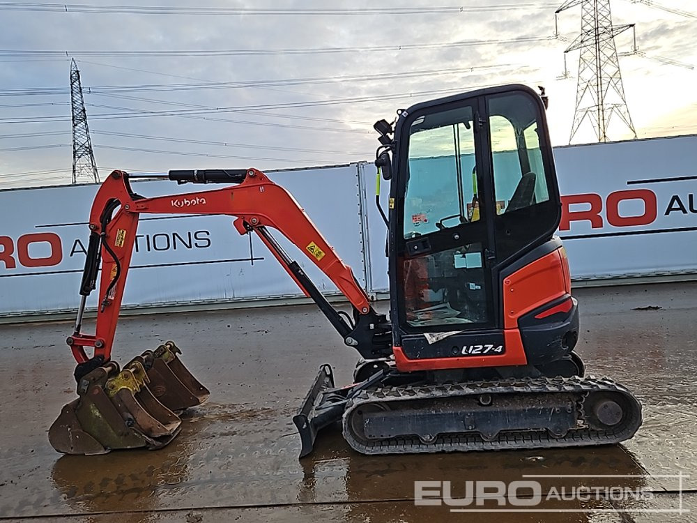 2019 Kubota U27-4 - Miniexcavadora: foto 2 2019 Kubota U27-4 - Miniexcavadora: foto 2