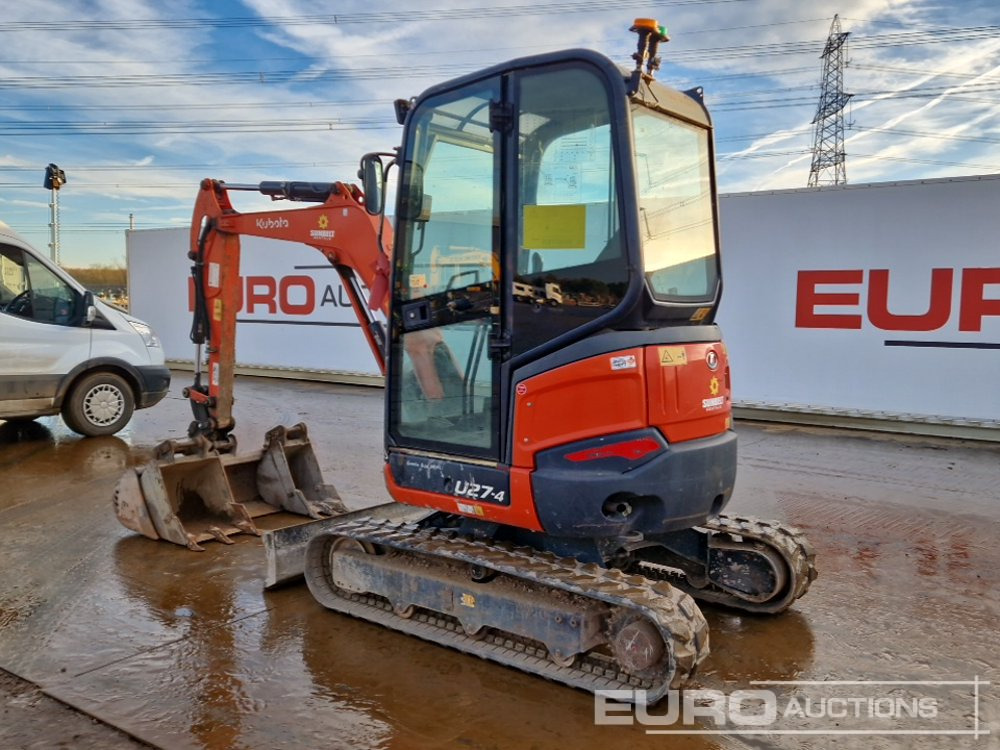 2019 Kubota U27-4 - Miniexcavadora: foto 3 2019 Kubota U27-4 - Miniexcavadora: foto 3