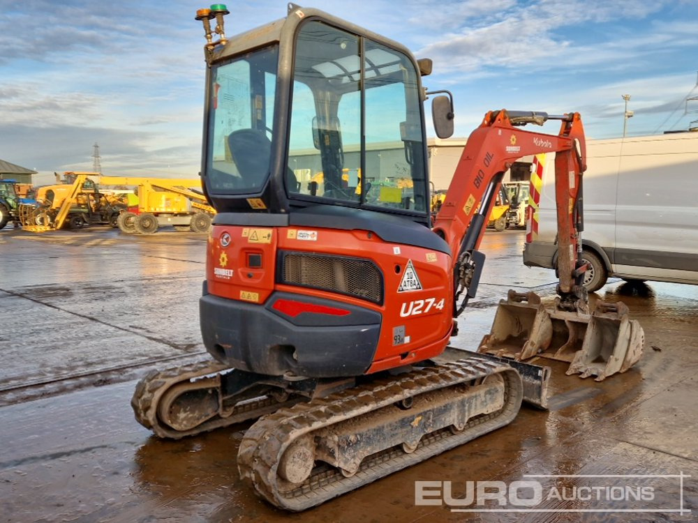 2019 Kubota U27-4 - Miniexcavadora: foto 5 2019 Kubota U27-4 - Miniexcavadora: foto 5
