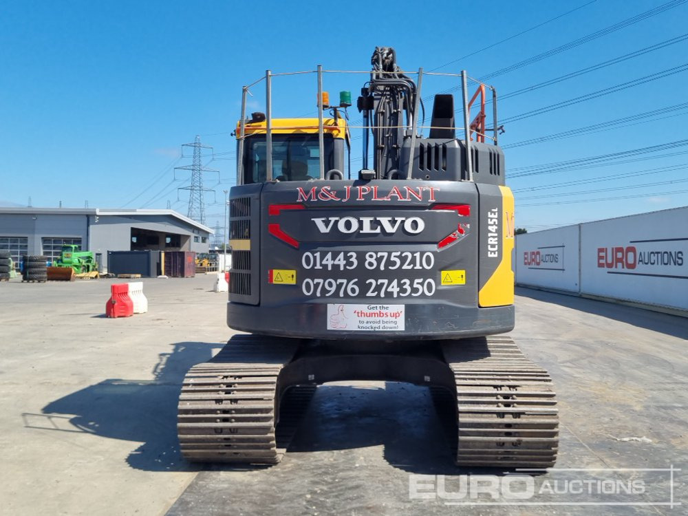 2019 Volvo ECR145EL - Excavadora de cadenas: foto 4 2019 Volvo ECR145EL - Excavadora de cadenas: foto 4
