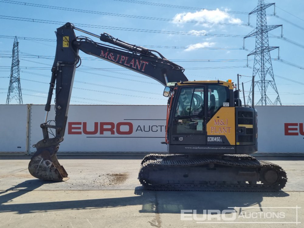 2019 Volvo ECR145EL - Excavadora de cadenas: foto 2 2019 Volvo ECR145EL - Excavadora de cadenas: foto 2