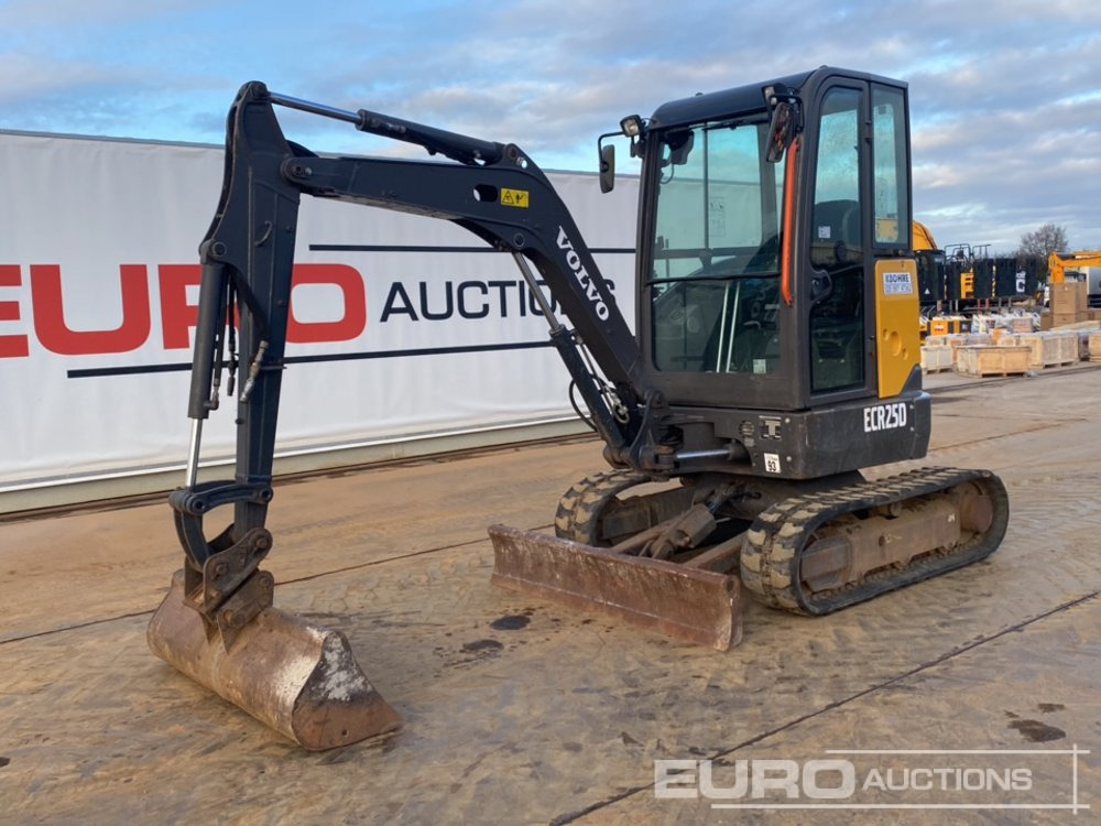 2019 Volvo ECR25D - Miniexcavadora: foto 1 2019 Volvo ECR25D - Miniexcavadora: foto 1