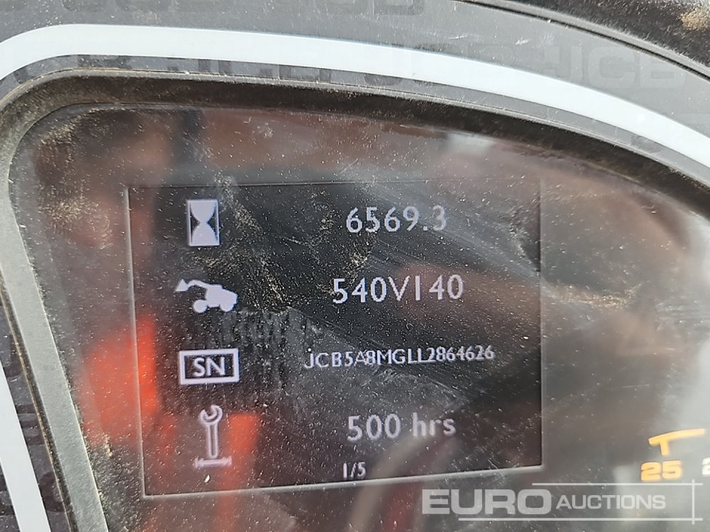 Manipulador telescópico 2020 JCB 540-140 Hi Viz: foto 43