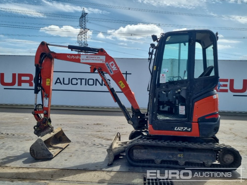 2020 Kubota U27-4 - Miniexcavadora: foto 2 2020 Kubota U27-4 - Miniexcavadora: foto 2