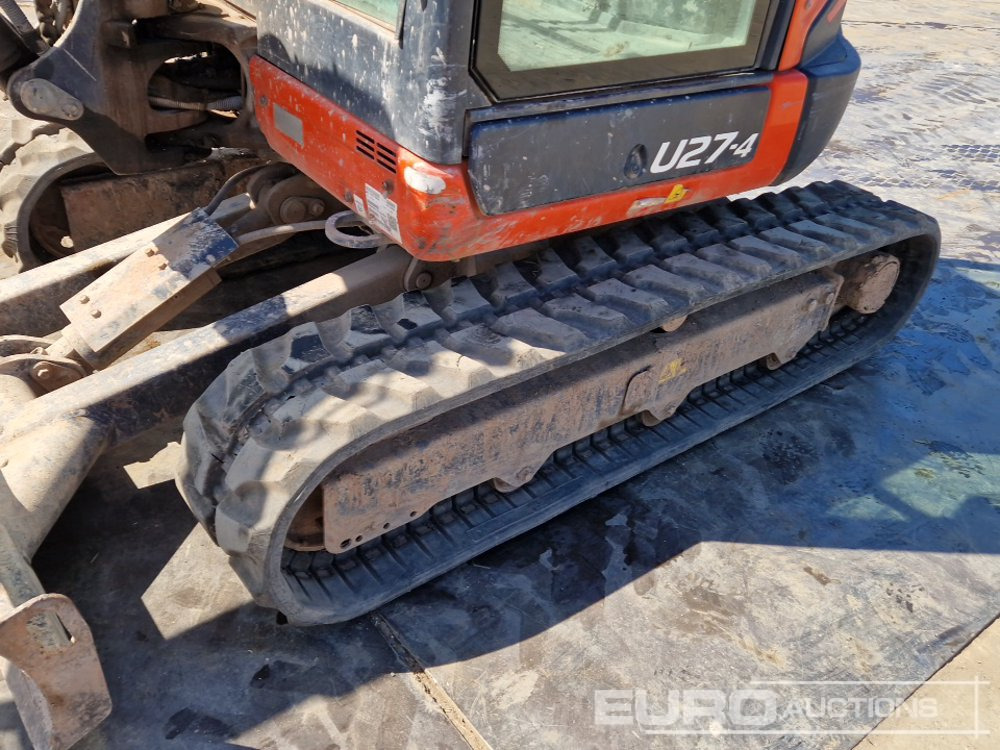 Miniexcavadora 2020 Kubota U27-4: foto 9