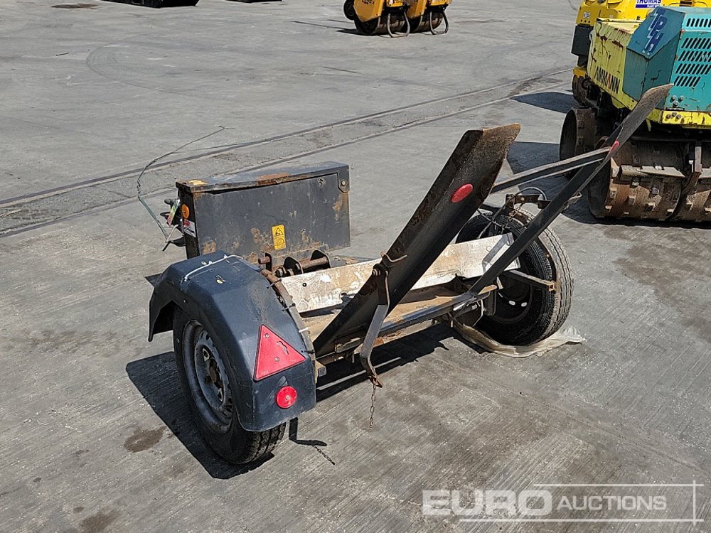 2021 Mecalac Single Axle Trailer to suit Pedestrian Roller - Construcción de carreteras: foto 3 2021 Mecalac Single Axle Trailer to suit Pedestrian Roller - Construcción de carreteras: foto 3