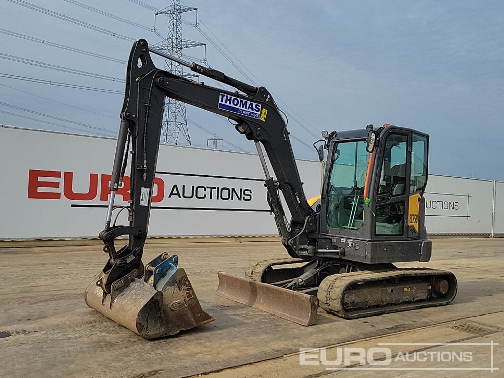 2021 Volvo ECR58F - Miniexcavadora: foto 1 2021 Volvo ECR58F - Miniexcavadora: foto 1