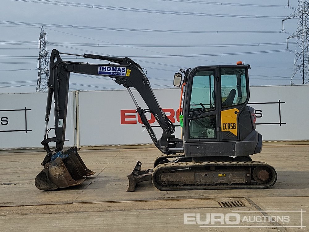 2021 Volvo ECR58F - Miniexcavadora: foto 2 2021 Volvo ECR58F - Miniexcavadora: foto 2