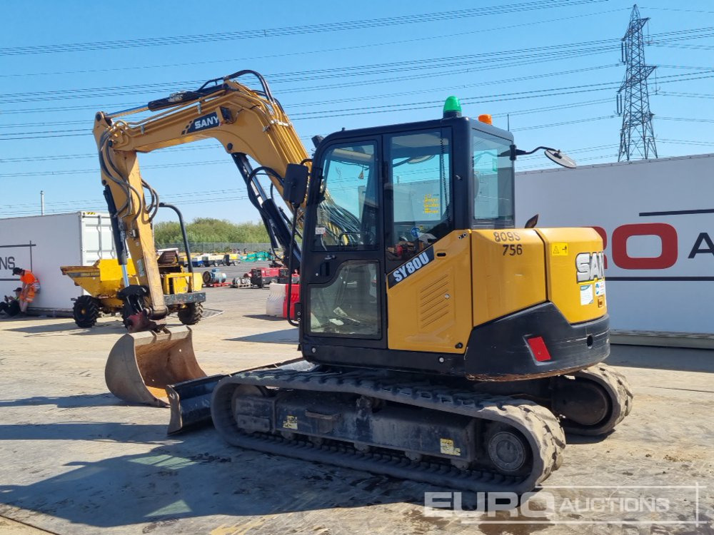 2022 Sany SY80U - Miniexcavadora: foto 3 2022 Sany SY80U - Miniexcavadora: foto 3