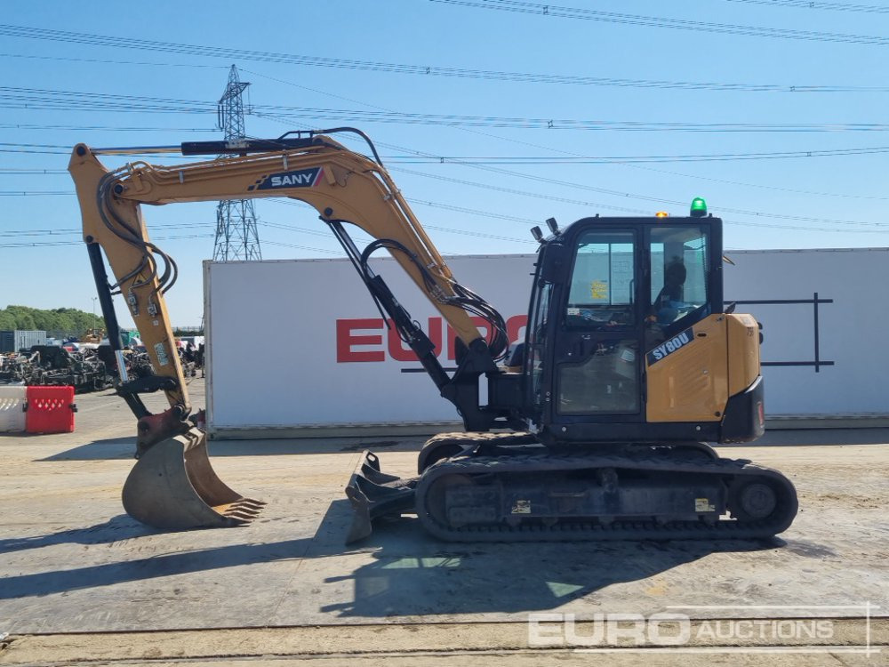 2022 Sany SY80U - Miniexcavadora: foto 2 2022 Sany SY80U - Miniexcavadora: foto 2