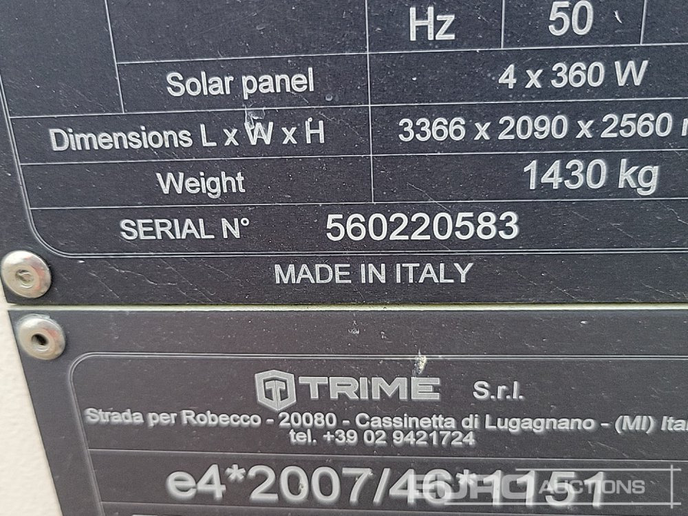 Torre de iluminación 2022 Trime X-SOLAR: foto 39 Torre de iluminación 2022 Trime X-SOLAR: foto 39