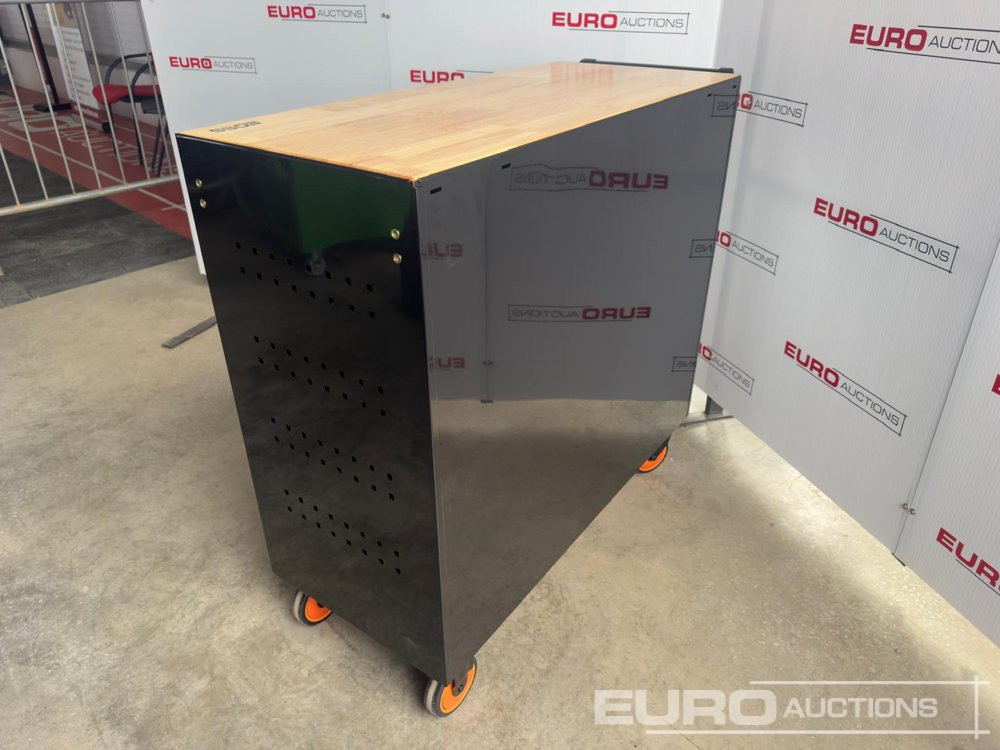 2025 Boss Wheeled Tool Trolley, 523pcs Tool Kit, Worktop (Black) - Equipo de construcción: foto 5 2025 Boss Wheeled Tool Trolley, 523pcs Tool Kit, Worktop (Black) - Equipo de construcción: foto 5