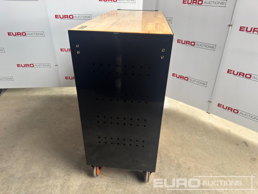 2025 Boss Wheeled Tool Trolley, 523pcs Tool Kit, Worktop (Black) - Equipo de taller: foto 4 2025 Boss Wheeled Tool Trolley, 523pcs Tool Kit, Worktop (Black) - Equipo de taller: foto 4