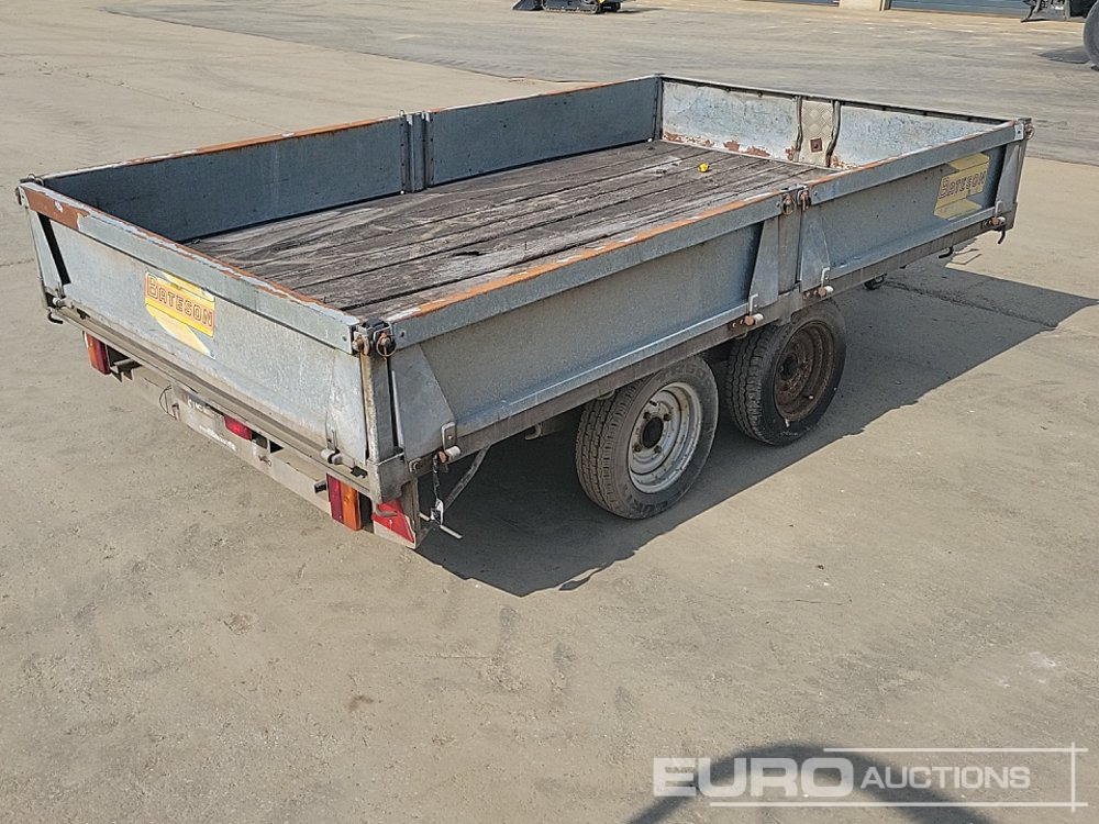 Bateson Trailers 2 Ton Twin Axle Dropside Plant Trailer - Remolque porta maquinaria: foto 5 Bateson Trailers 2 Ton Twin Axle Dropside Plant Trailer - Remolque porta maquinaria: foto 5