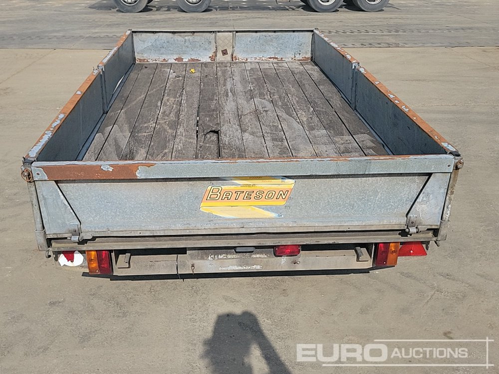 Bateson Trailers 2 Ton Twin Axle Dropside Plant Trailer - Remolque porta maquinaria: foto 4 Bateson Trailers 2 Ton Twin Axle Dropside Plant Trailer - Remolque porta maquinaria: foto 4